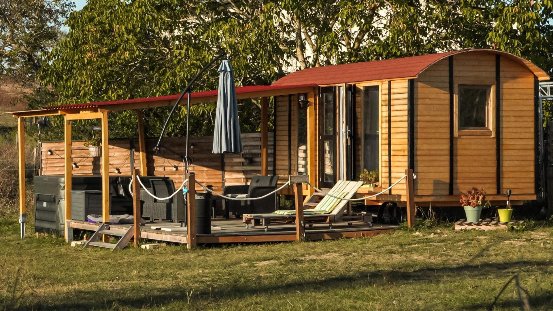 Roulotte „Douceur“ Villa คอนโดม ภายนอก รูปภาพ